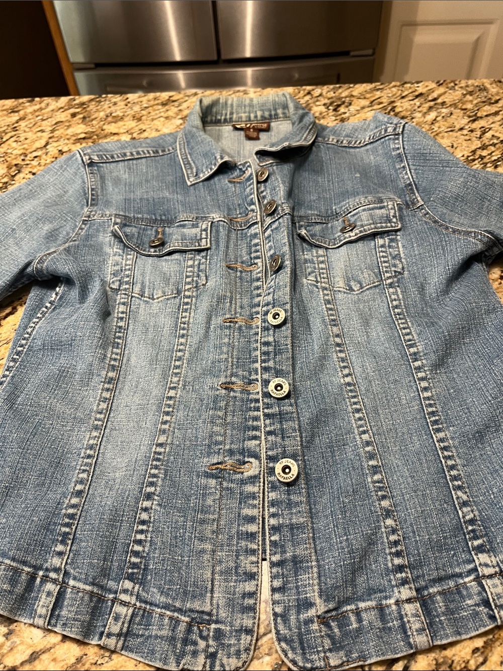 Rafaella Light Blue Denim Jean Jacket